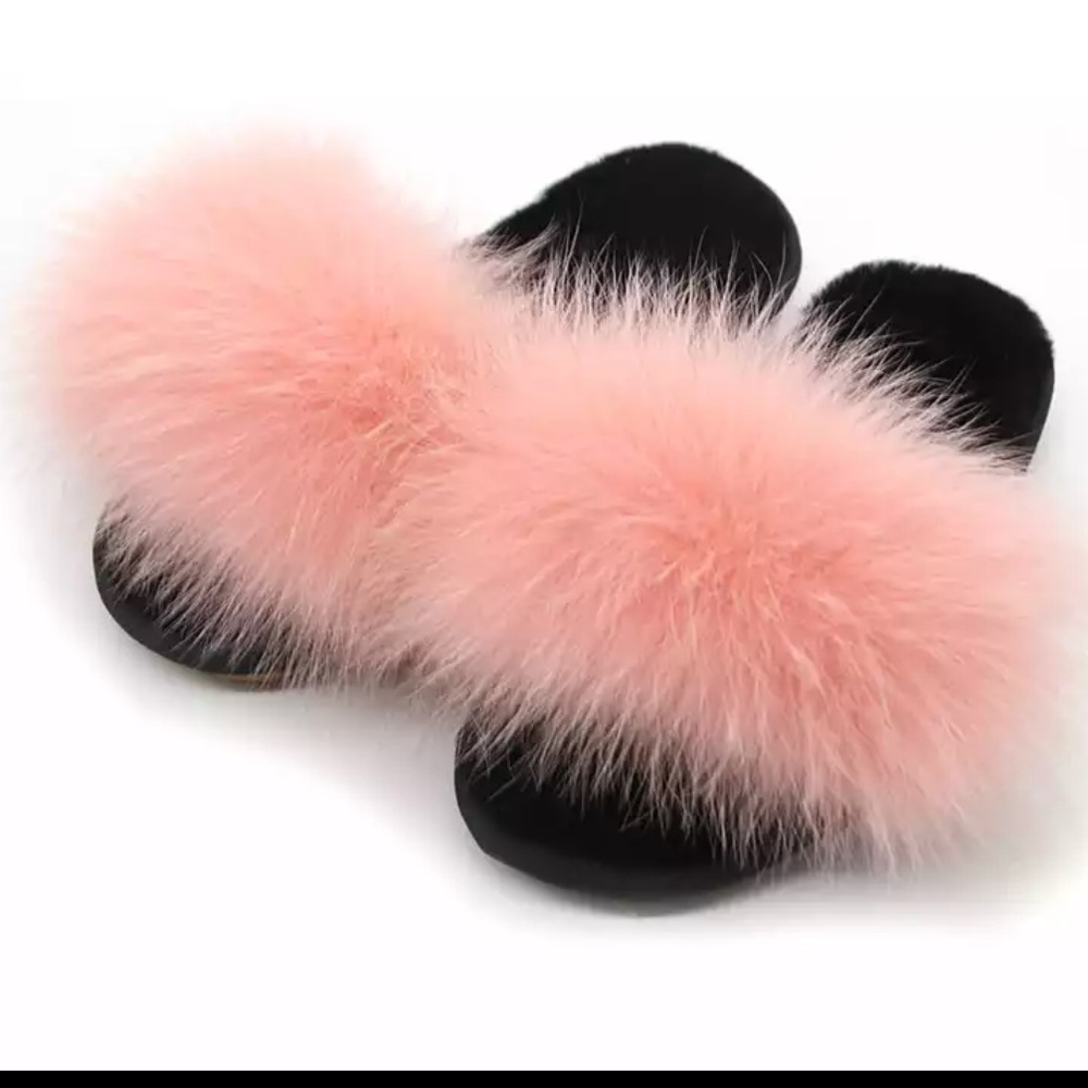 FUR SLIPPERS